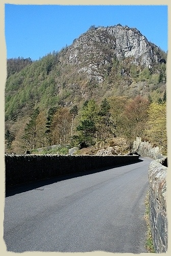 Raven Crag from the dam causeway