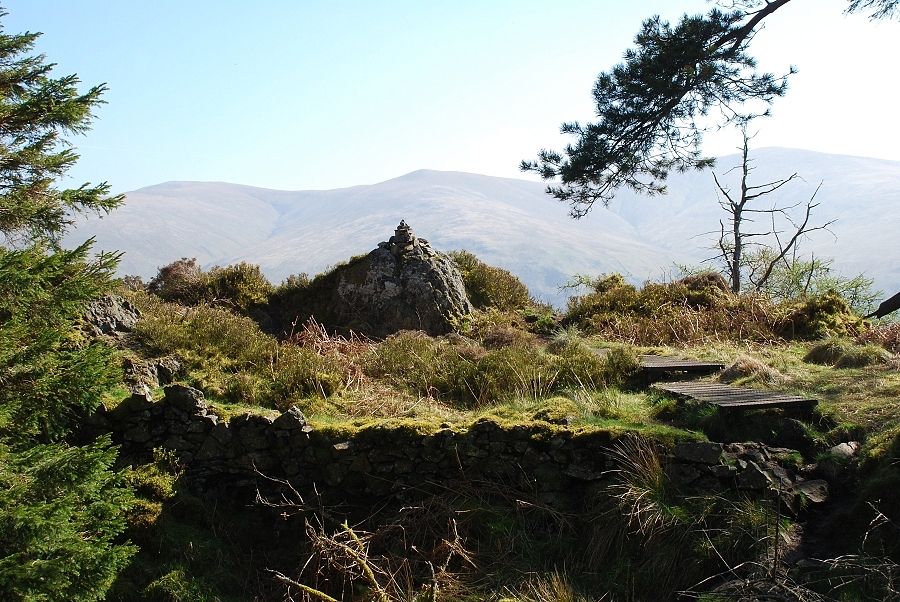 The summit of Raven Crag