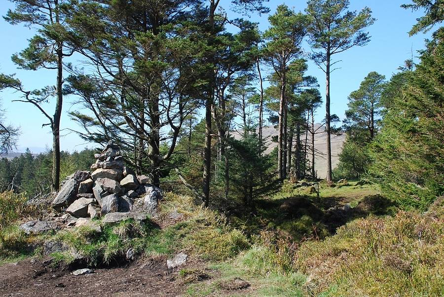 High Seat from the summit of Raven Crag