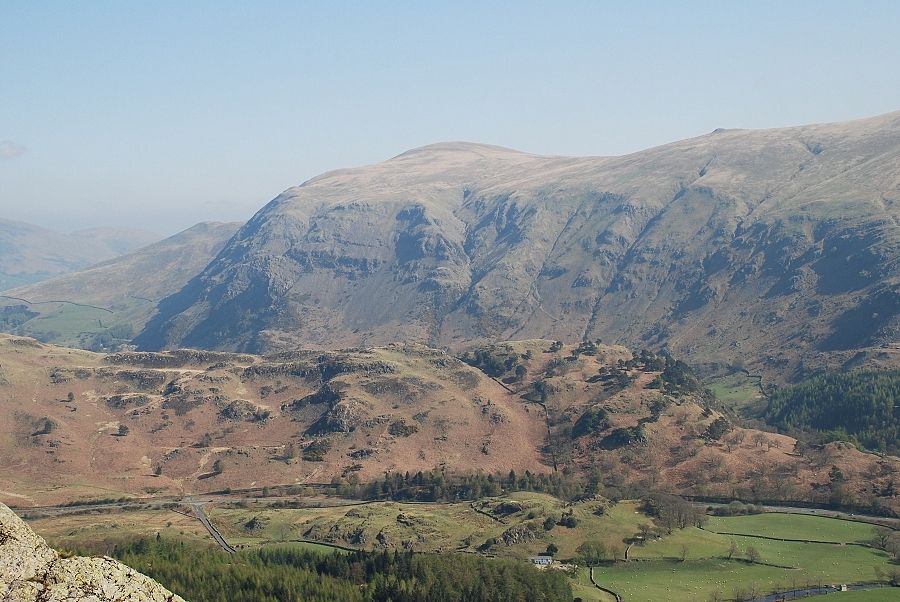 Clough Head from the summit of Raven Crag