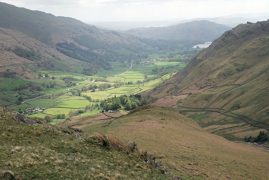  The vale of Grasmere from the second rock step