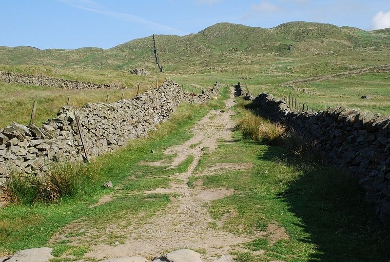 The Wansfell ridge from Nanny Lane