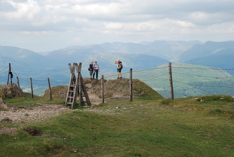 The summit of Wansfell Pike