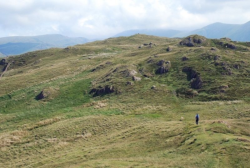 Looking to the summit of Wansfell