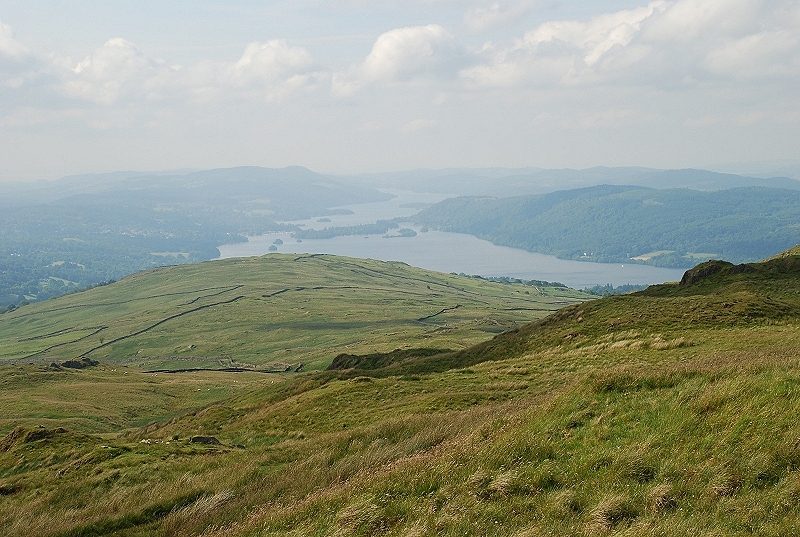 Windermere from the summit of Wansfell