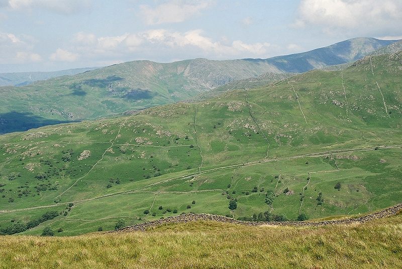 Heron Pike and Great Rigg from Wansfell