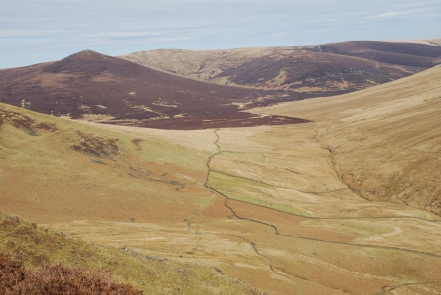 Great Calva and Knott from the east ridge