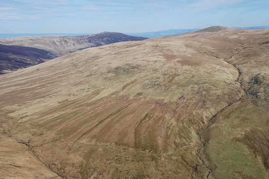 Carrock Fell and Bowscale Fell from the east peak