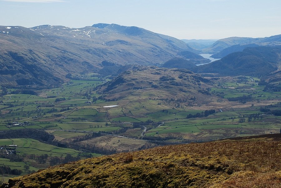 Helvellyn and Thirlmere from the east peak