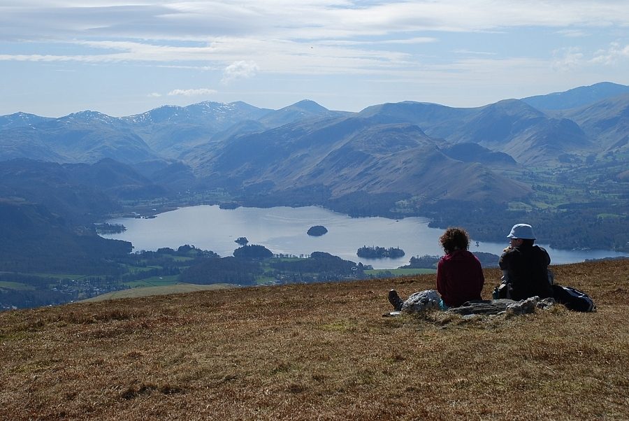 Derwent Water from Lonscale Fell