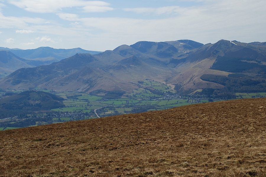 The north western fells from Lonscale Fell