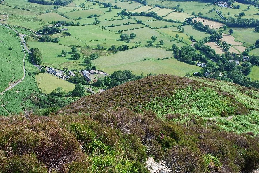 Newlands Valley from Rowling End