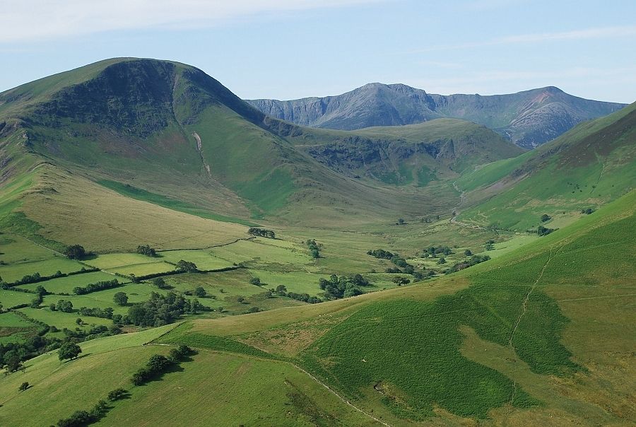 High Stile and Red Pike from Rowling End
