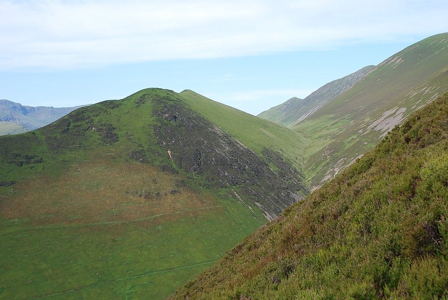 The valley of Rigg Beck from the east ridge
