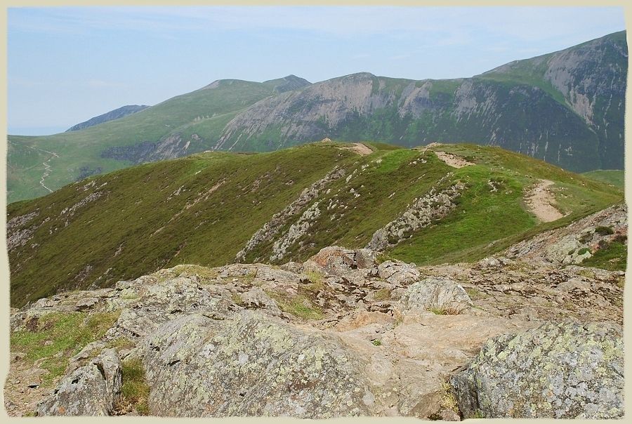 The summit of Causey Pike