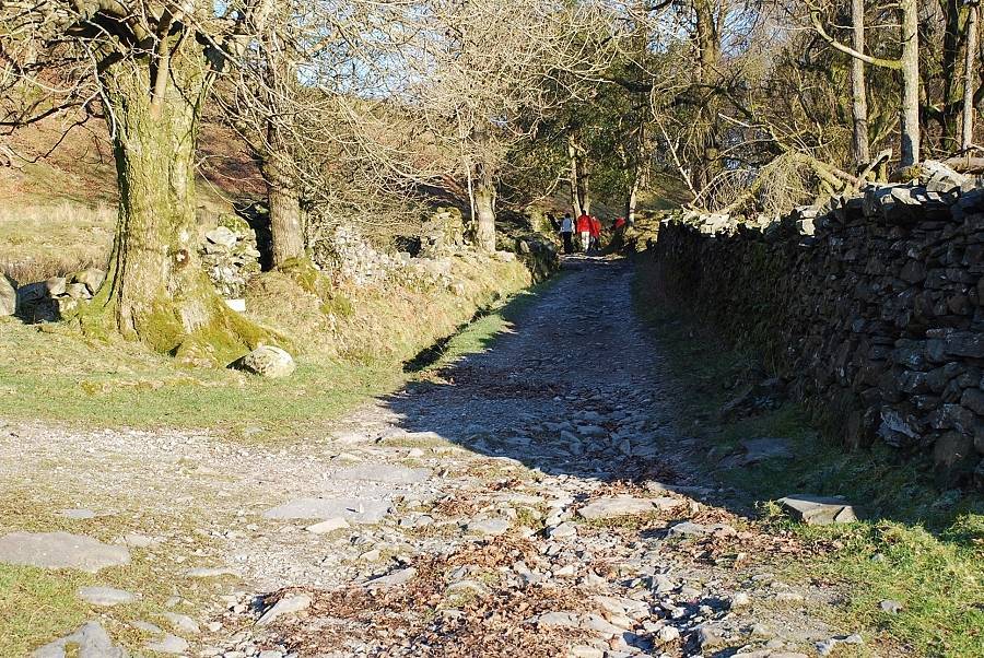 The bridleway from Scarr Head