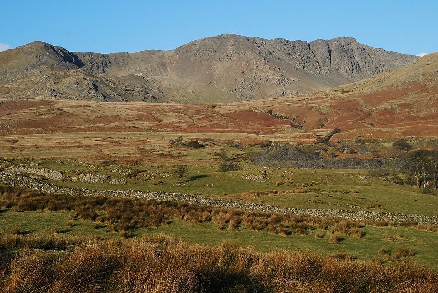 Dow Crag from the bridleway