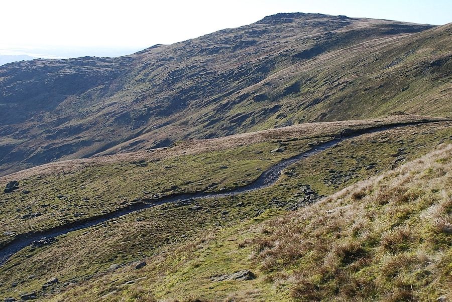 Descending to the Walna Scar Road