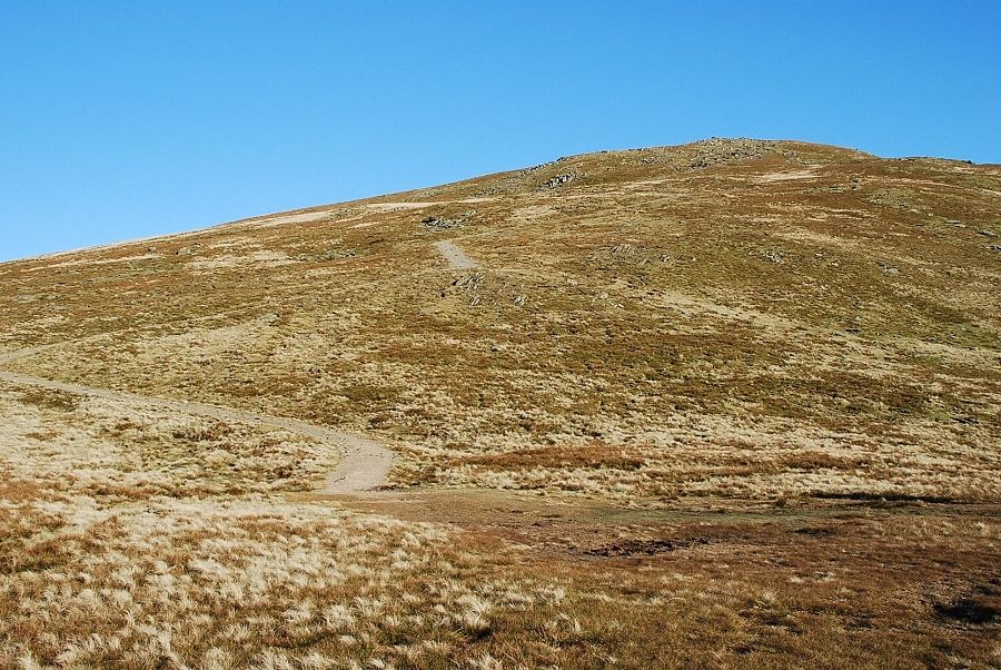 Brown Pike from Walna Scar Pass