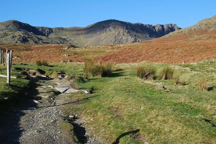 Dow Crag from Banishead Quarry