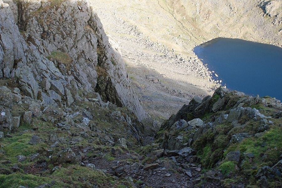 Goat's Water from the top of the South Rake