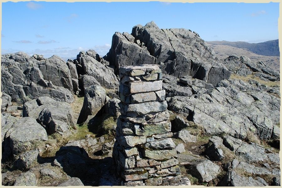The summit of Harter Fell