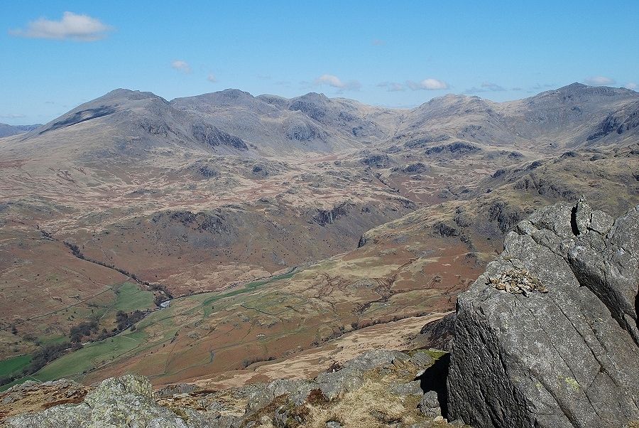The Scafell range from Harter Fell
