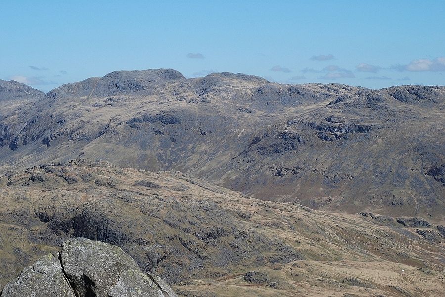 Crinkle Crags from Harter Fell