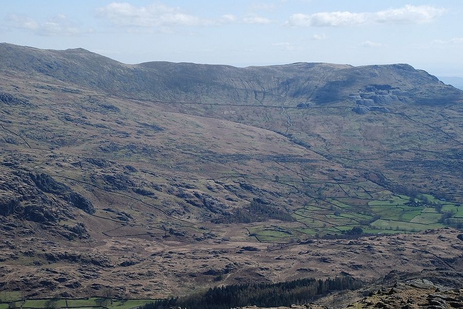 Buck Pike and White Maiden from Harter Fell