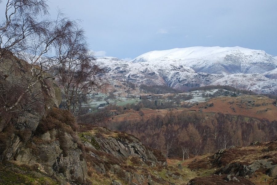 Helvellyn from Uskdale Gap