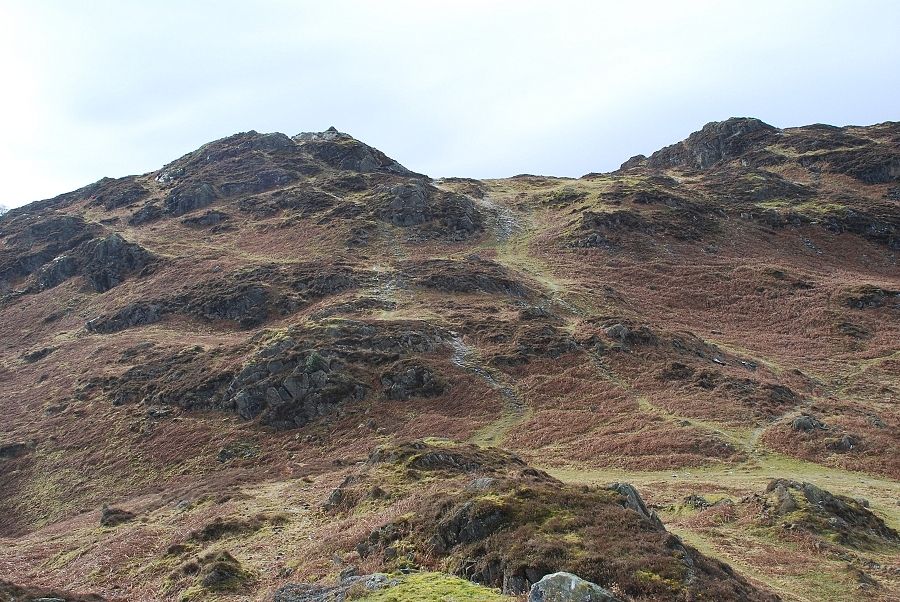 Ivy Crag from Uskdale Gap