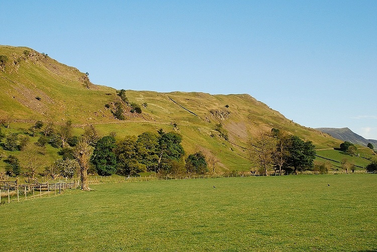 High Rigg from St.John's in the Vale