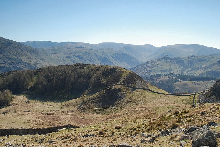 Glenridding Dodd from the slopes of Heron Pike