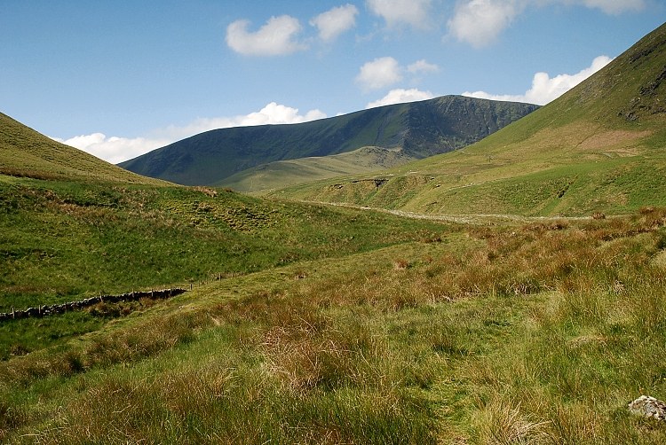 Bannerdale Crags from the River Glenderamakin