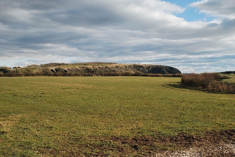 Humphrey Head from Holy Well Lane