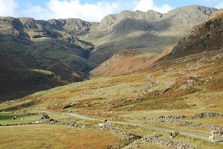 Crinkle Crags from Oxendale