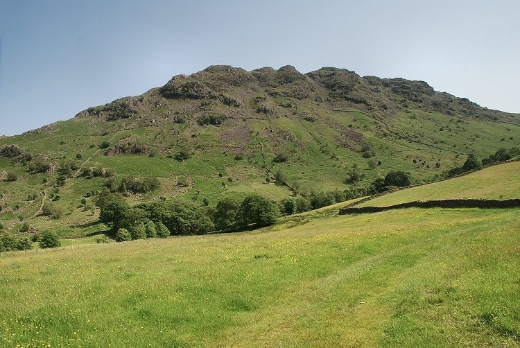 Rosthwaite Fell from Mountain View