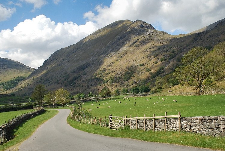 Base Brown from Seathwaite Bridge