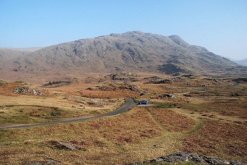 Middle Fell from the road to Wasdale Head