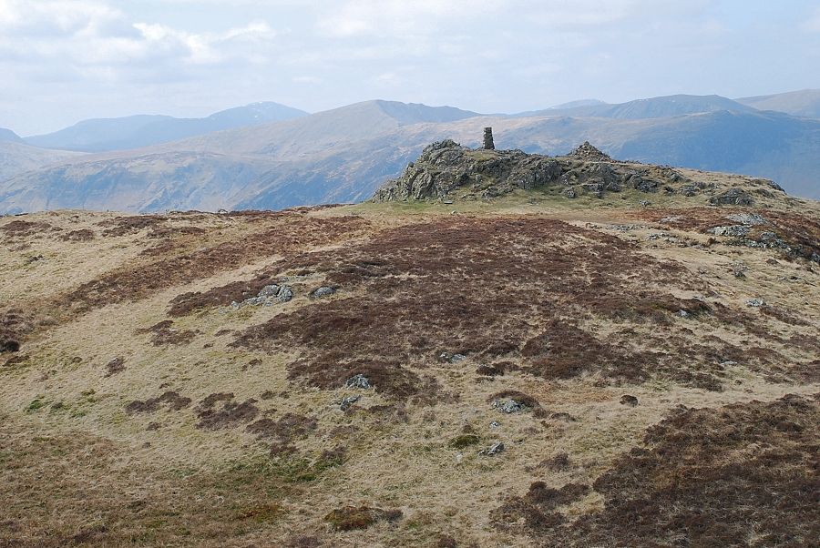 The summit of High Seat from Man