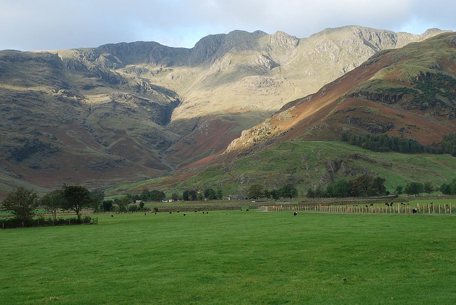Crinkle Crags from Great Langdale