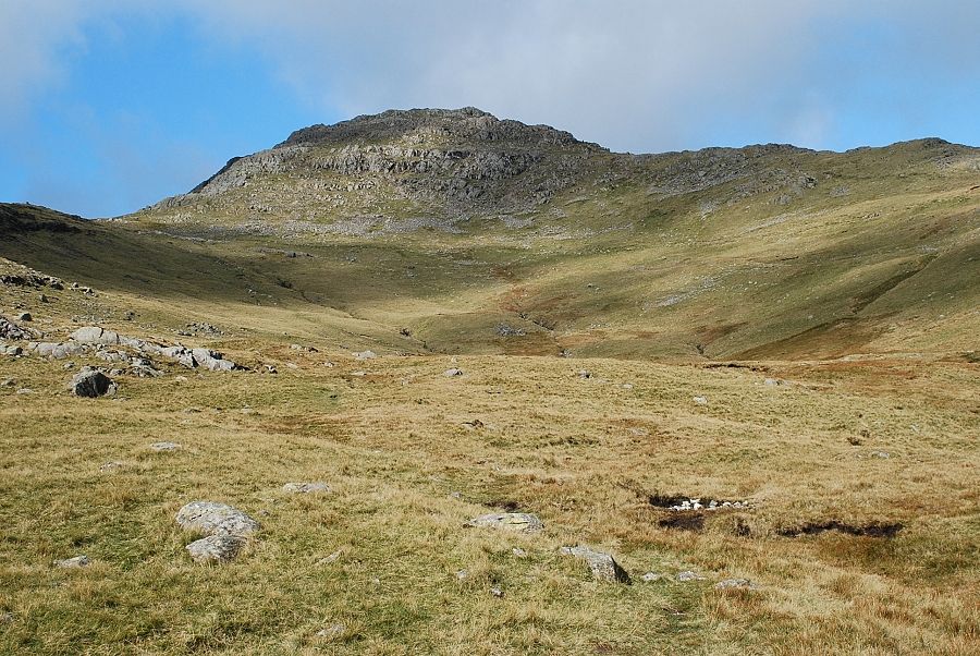 Bowfell from Buscoe Sike