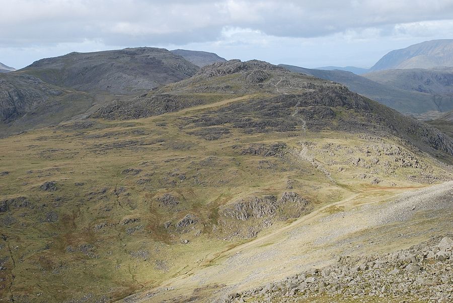 Esk Pike From Bowfell