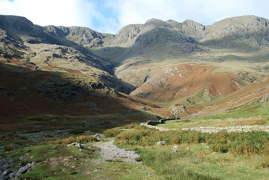 Crinkle Crags from Oxendale