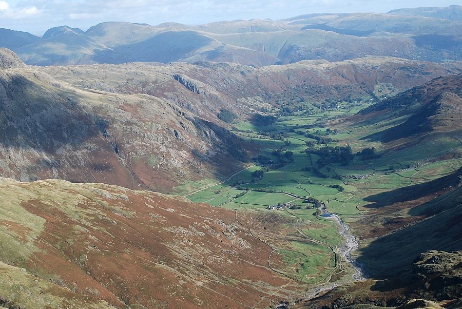 Great Langdale from the First Crinkle