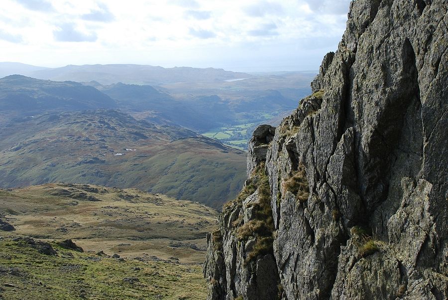 Eskdale from the top of The Bad Step