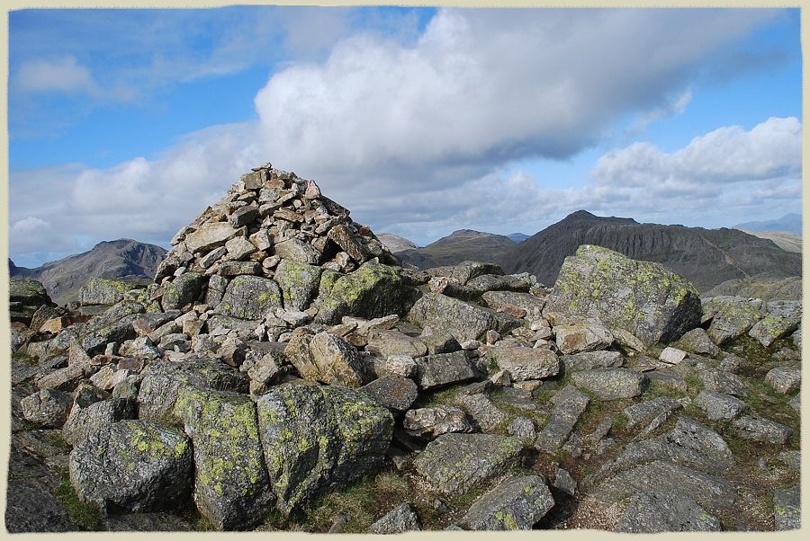 The summit of Crinkle Crags